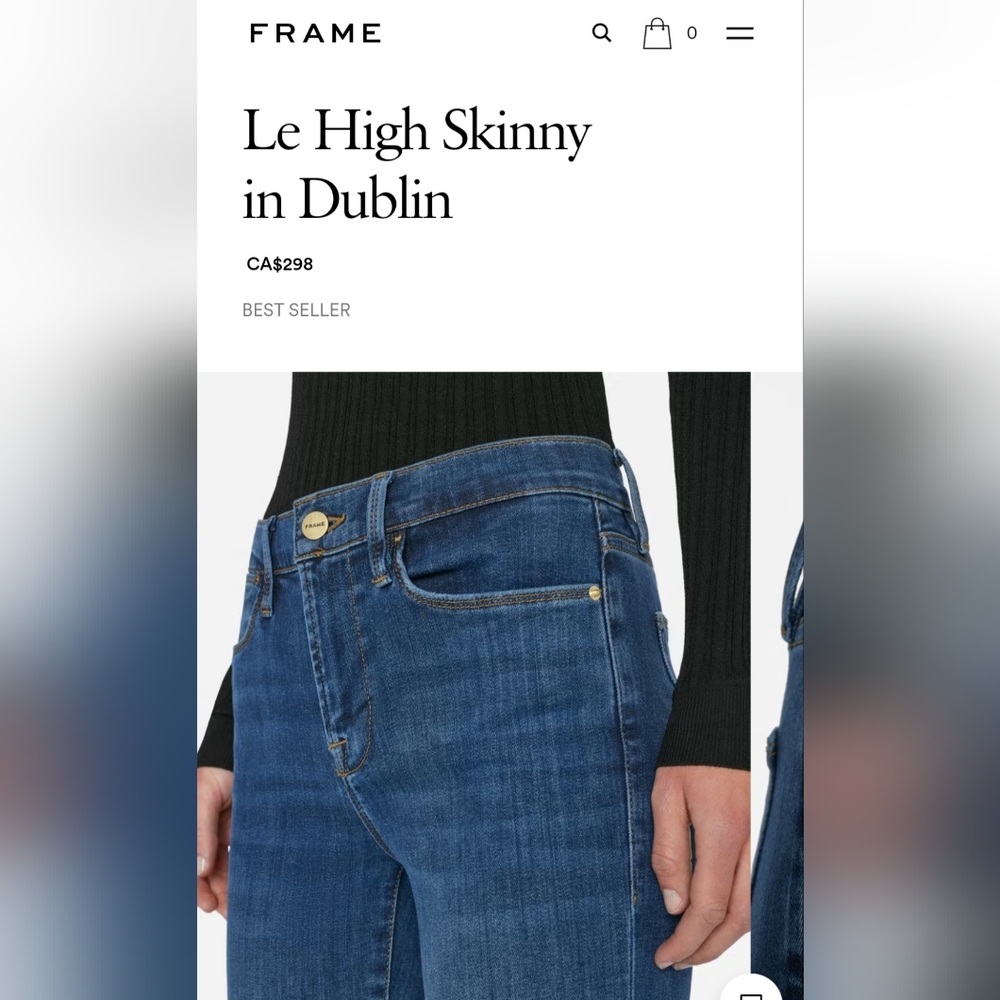 Frame denim
